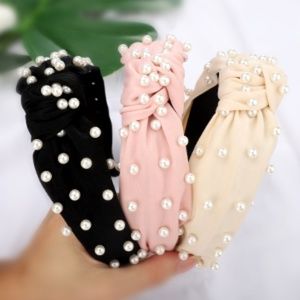 Velvet Pearl Designer Headbands - Chic & Fabulous!